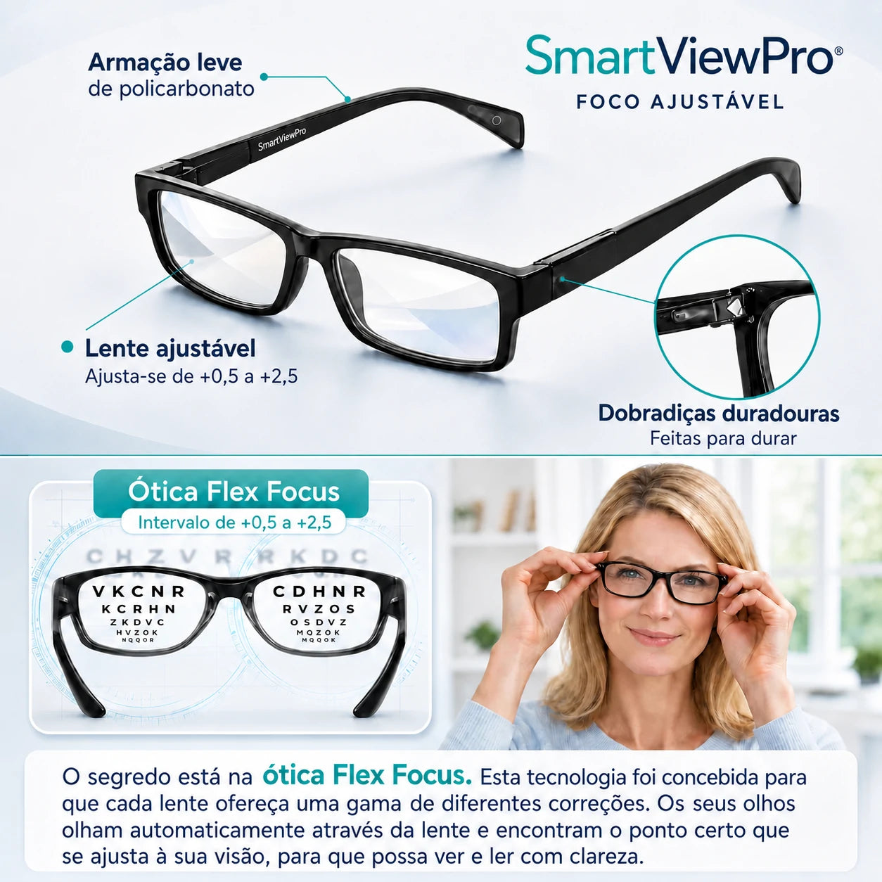 Lentes Multifocais Inteligentes SmartViewPro | COMPRA 1 E LEVA 2