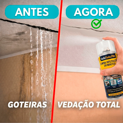 Spray SelleTodo – elimina goteiras e fissuras de forma rápida e eficaz
