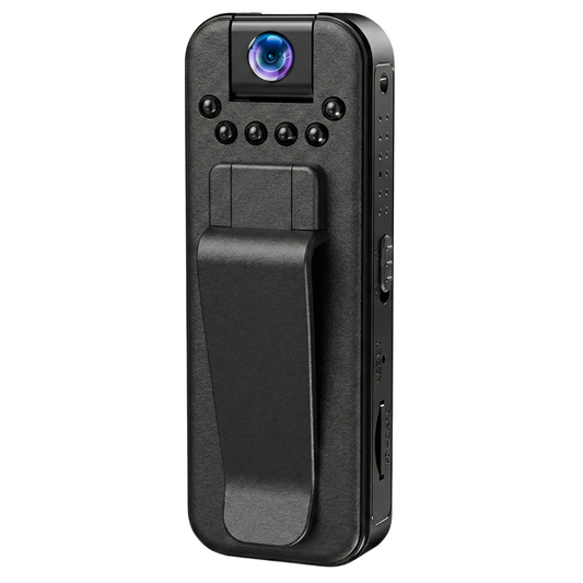 TechPro Cam: Câmara 180° com Redução de Ruído HD 1080P