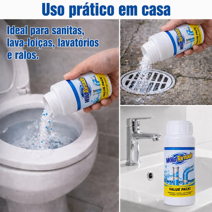 WildTornado - Limpeza Potente para Canalizações 🧽 | Leve 2 e Pague 1 Hoje