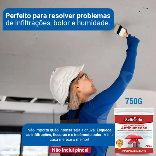 SelleTodo 750g - Selante Antivazamentos com 5 Anos de Durabilidade